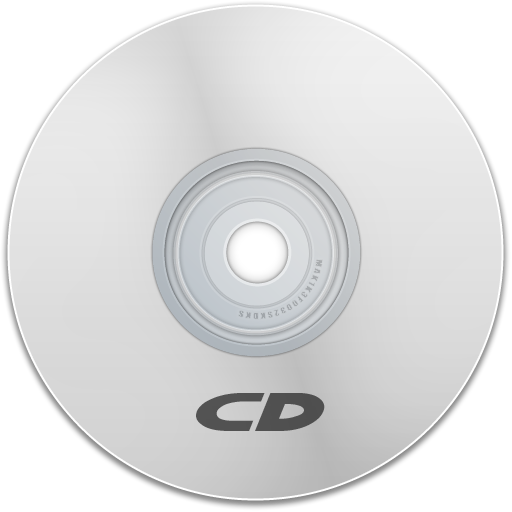 CD White Icon 512x512 png